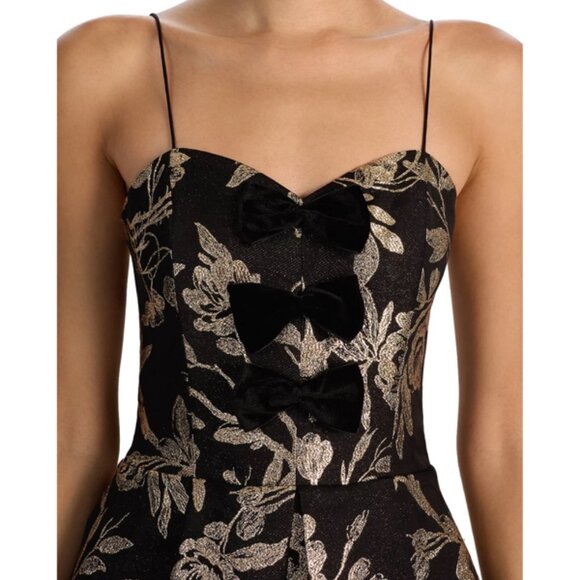Alice and Olivia Daniela Bow Front Dress - Picture 5 of 5